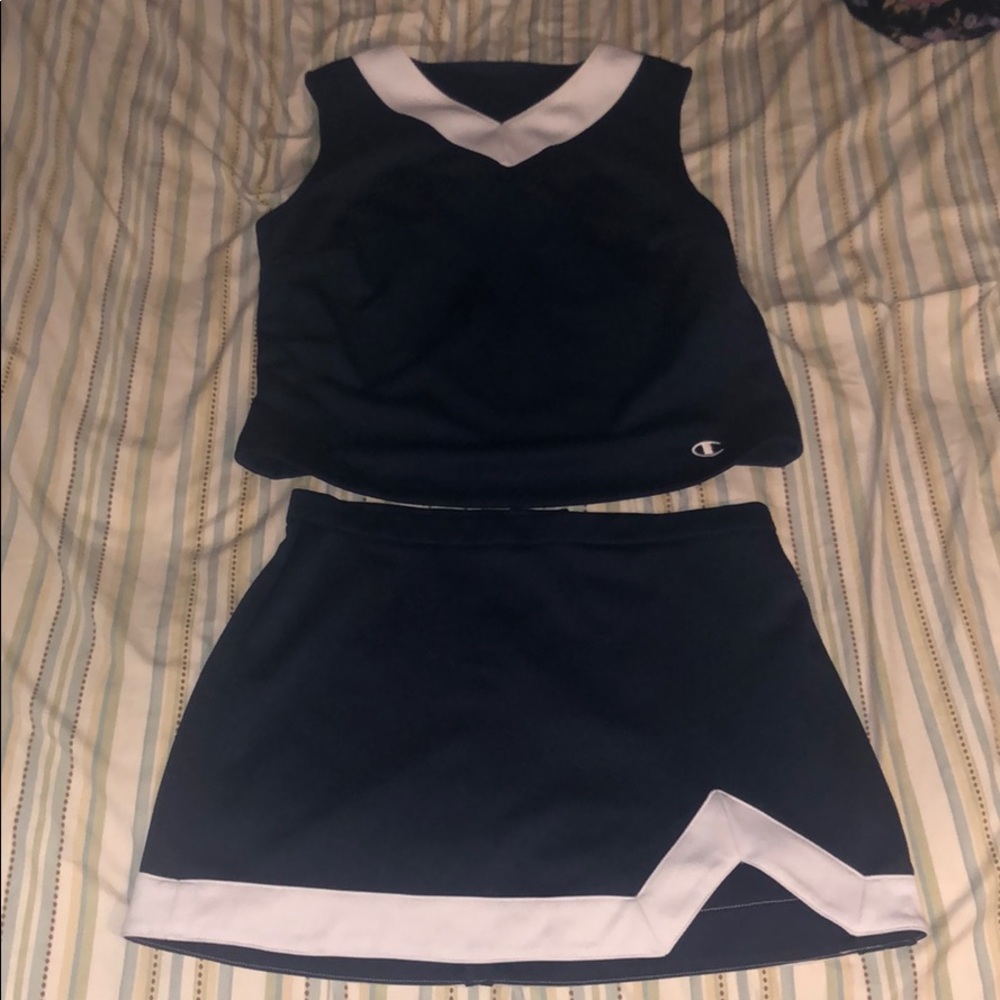 Champion Cheerleading Uniform Top: Xl Bottom: L